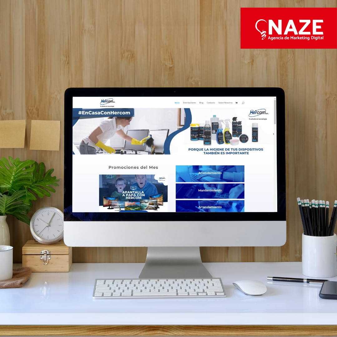 NAZE Agencia de Marketing Digital e-commerce y Publicidad - shopify partners - consultora certificada de mercado libre-hercom